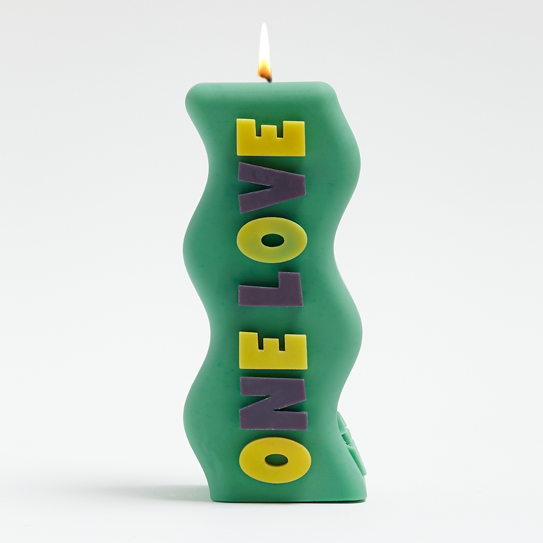 ONE LOVE CANDLE - JAMAICA GREEN