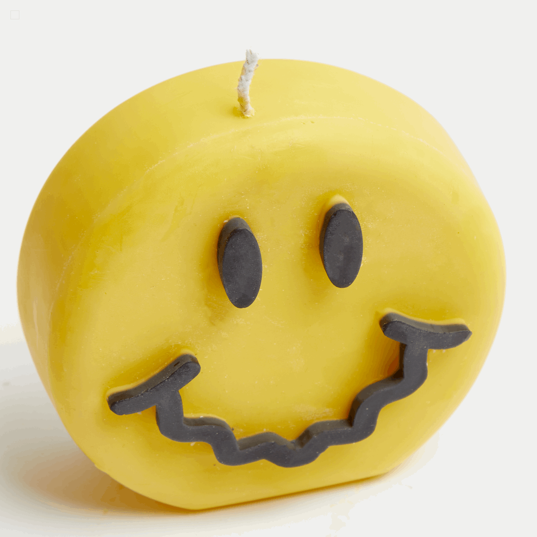 "GET WAVEY" CANDLE - YELLOW & BLACK