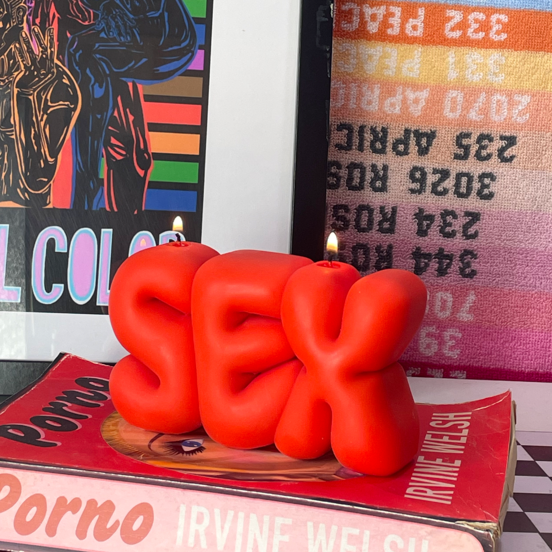 SEX CANDLE - RED