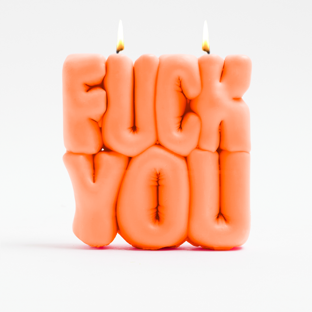 FUCK YOU PUFFER CANDLE