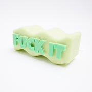 "FUCK IT" CANDLE - GREEN & LIME